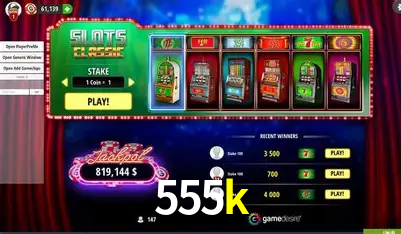 Descubra o Mundo do Cassino Online com 555k